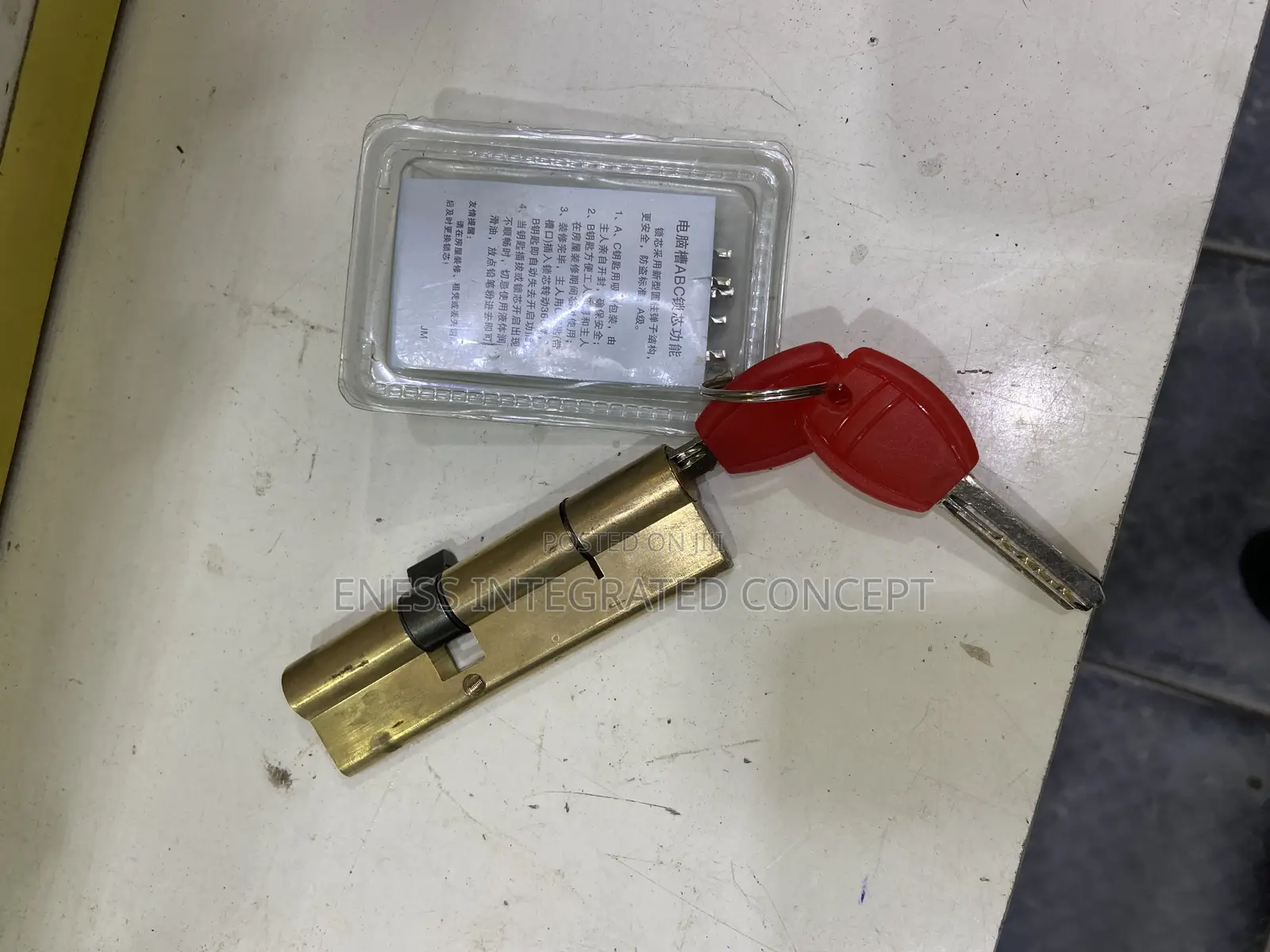 110mm Side Cylinder for Imported Steel Doors