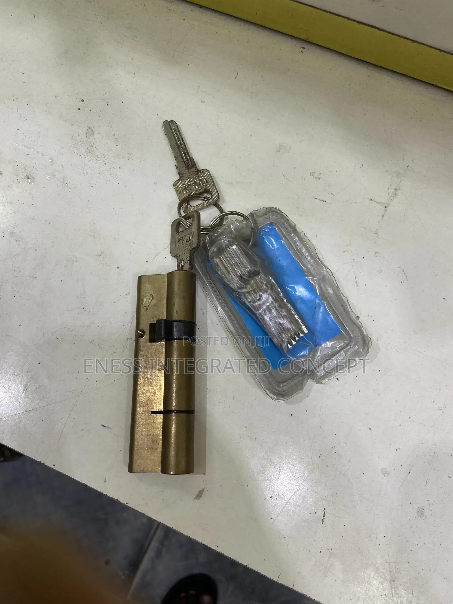 100mm Sided Cylinder for Imported Steel Doors