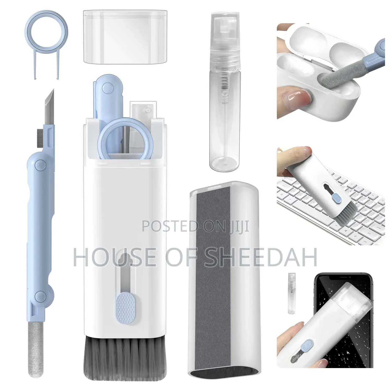 Multifunctional Computer Keyboard Cleaner Brush Kit