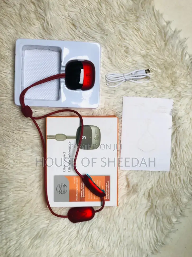 Rechargeable Portable Pendant Neck Cervical Spine Massager