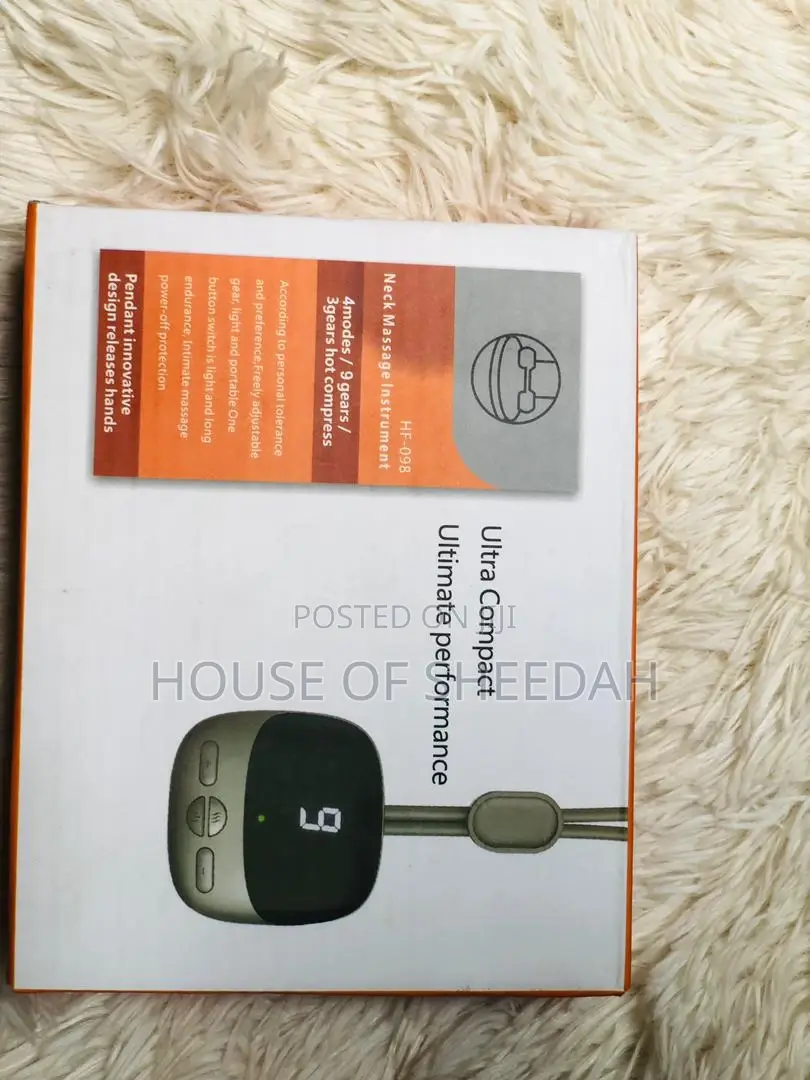 Rechargeable Portable Pendant Neck Cervical Spine Massager