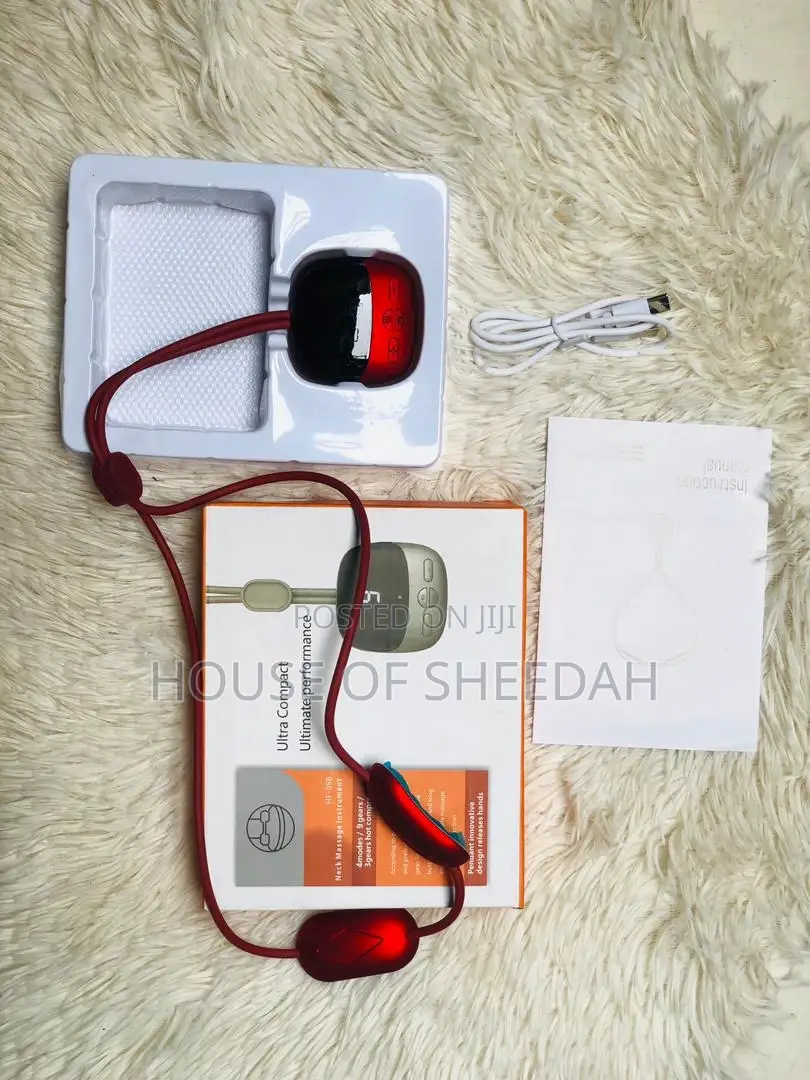 Rechargeable Portable Pendant Neck Cervical Spine Massager