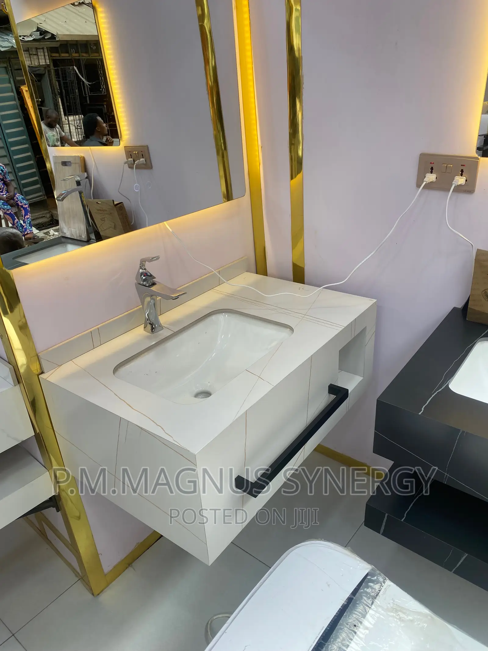 England Standard 80 by 50 Wall Hang Basin.
