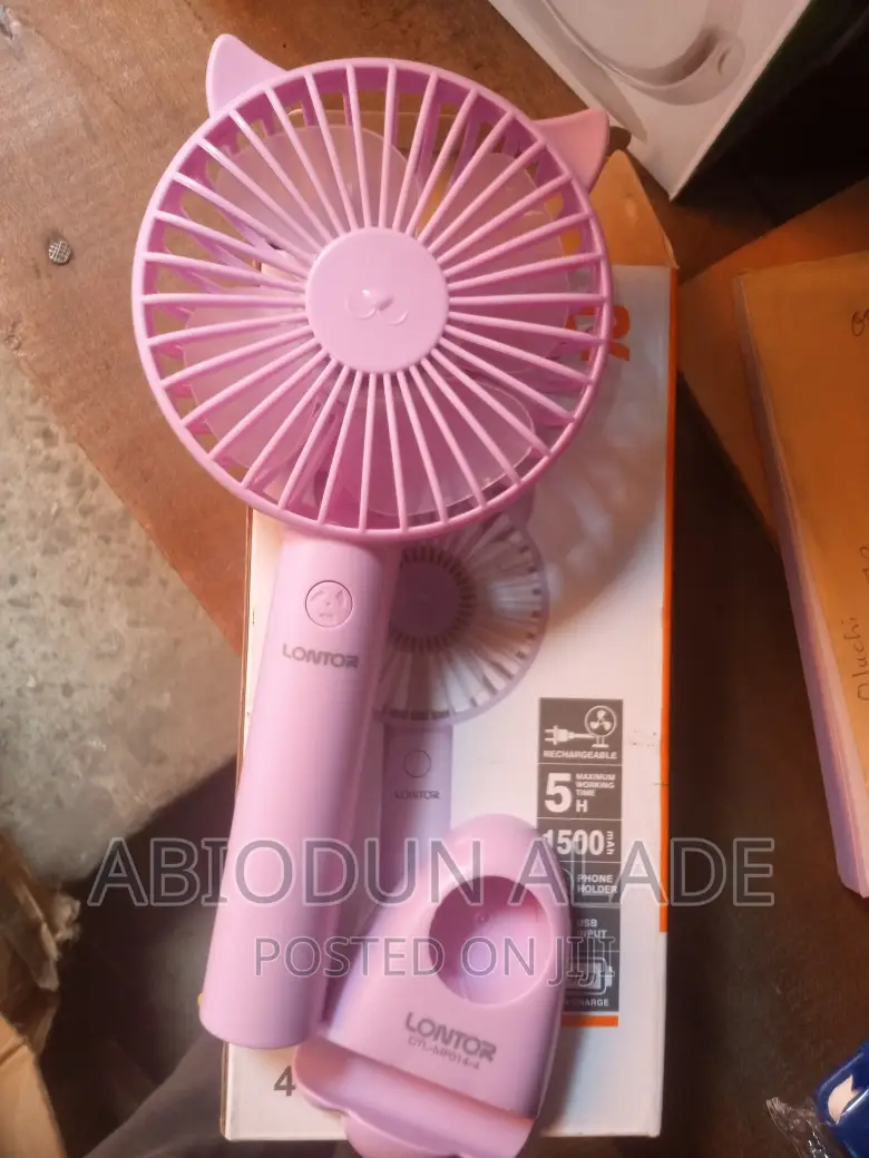 Lontor Rechargeable Hand Fan