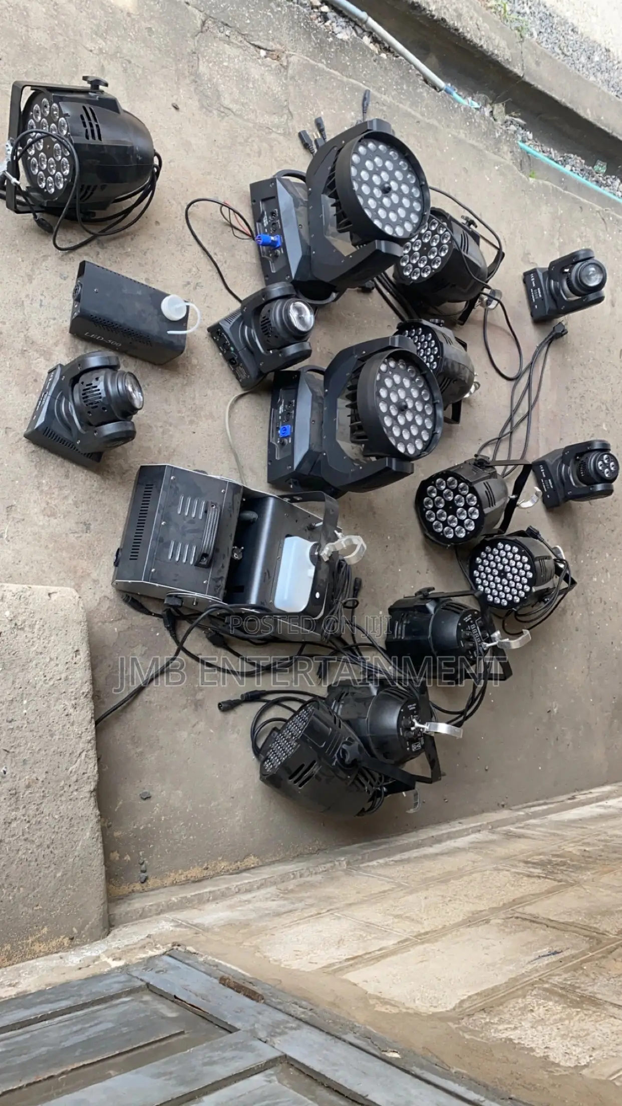 Light and Smoke Machine for Rent