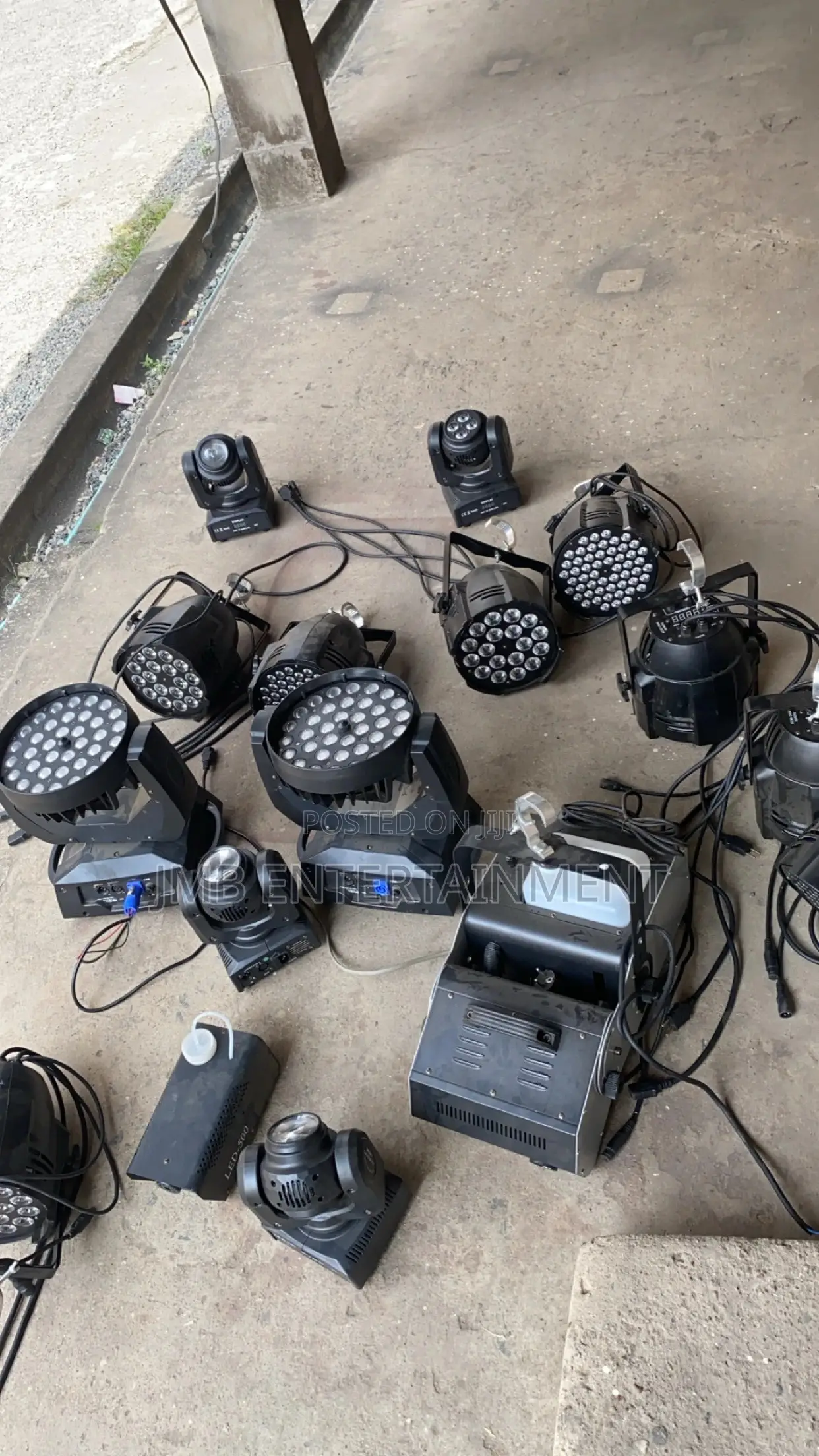 Light and Smoke Machine for Rent