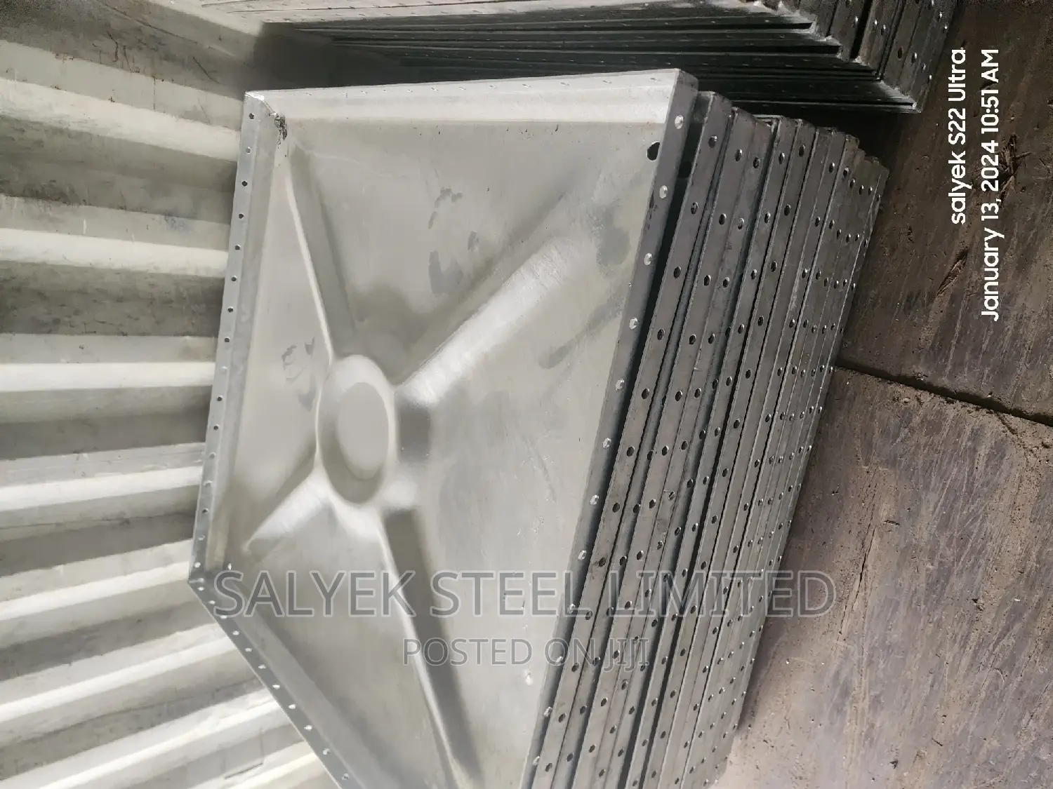 Galvanized Star Tank/GRP Fibre Tank