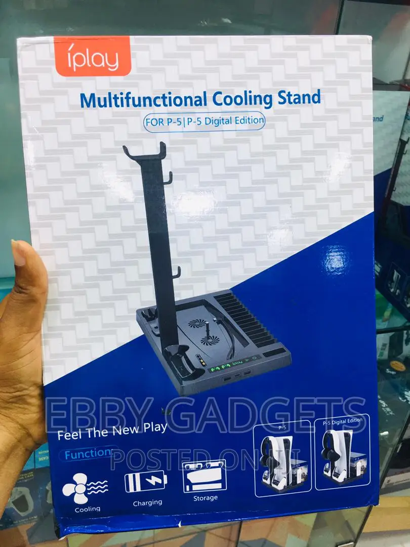 Ps5 Game Host Cooling Fan Base Ps5 Game Handle Charging Seat