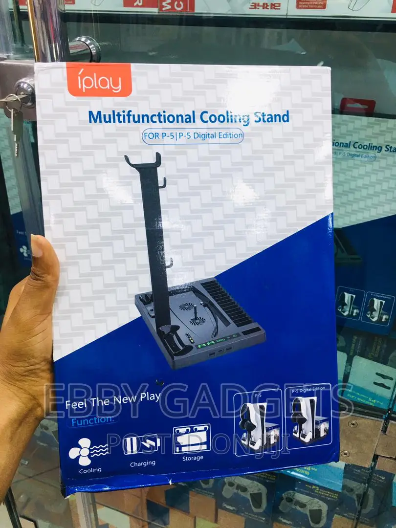 Ps5 Game Host Cooling Fan Base Ps5 Game Handle Charging Seat