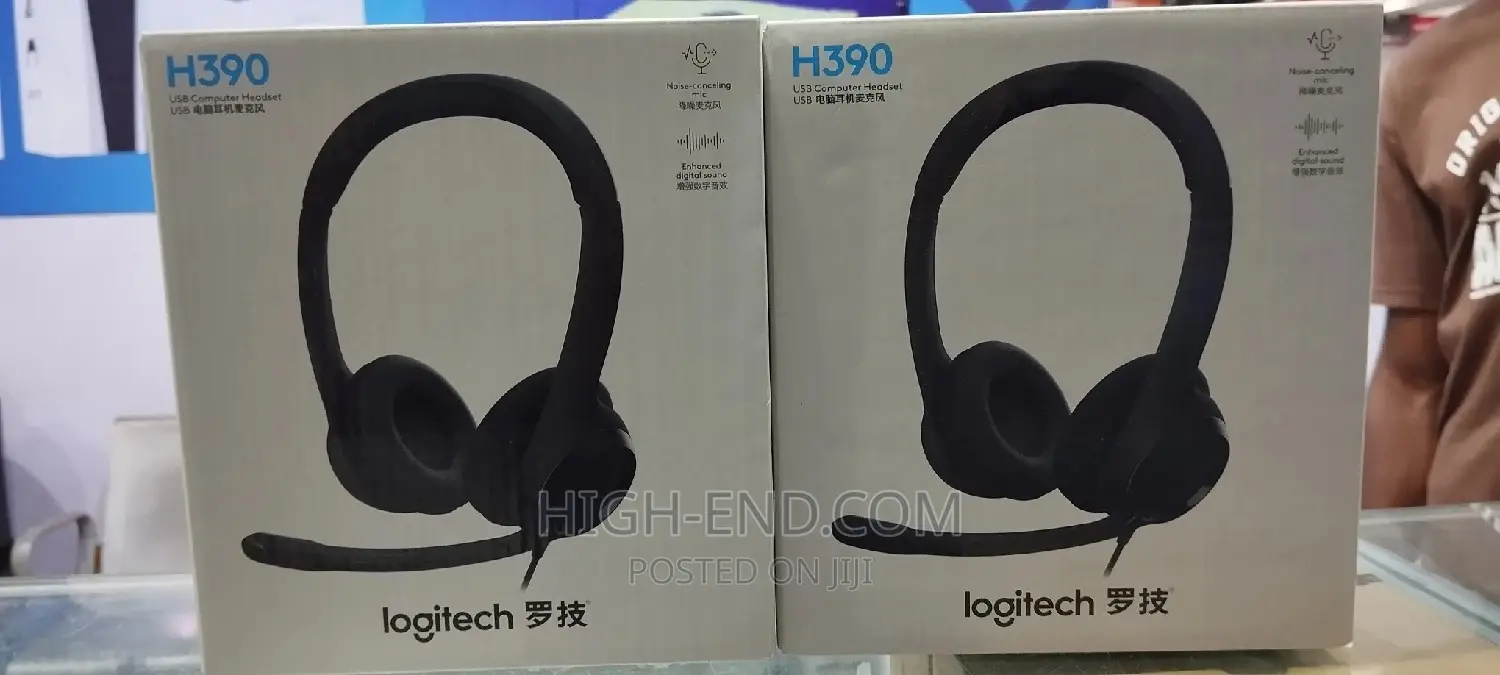 Logitech H390 Wired Computer Headphone