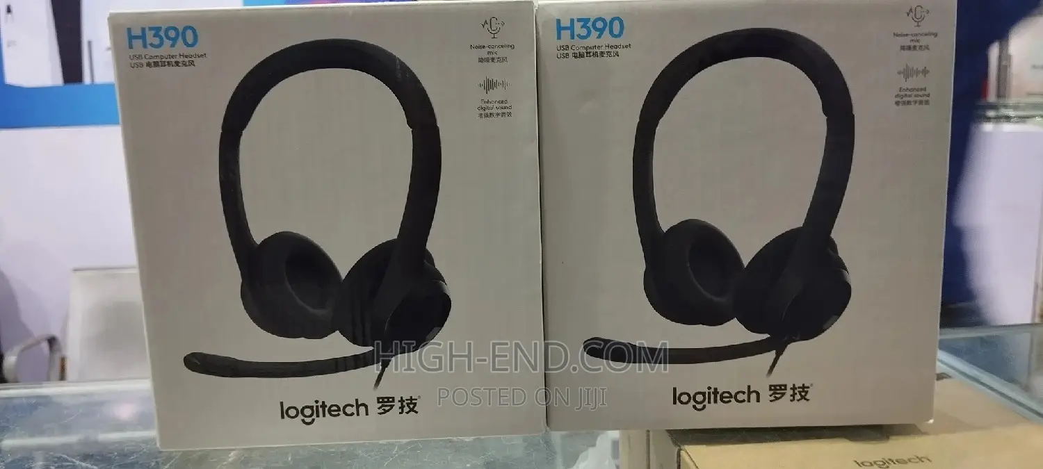 Logitech H390 Wired Computer Headphone