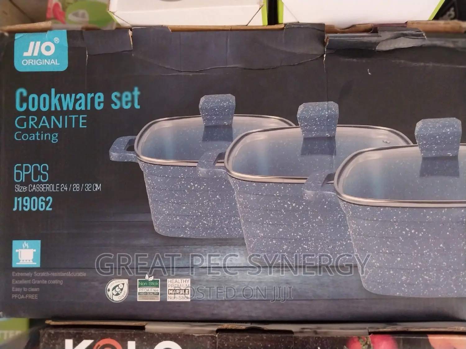 6 Pieces Granite Pot