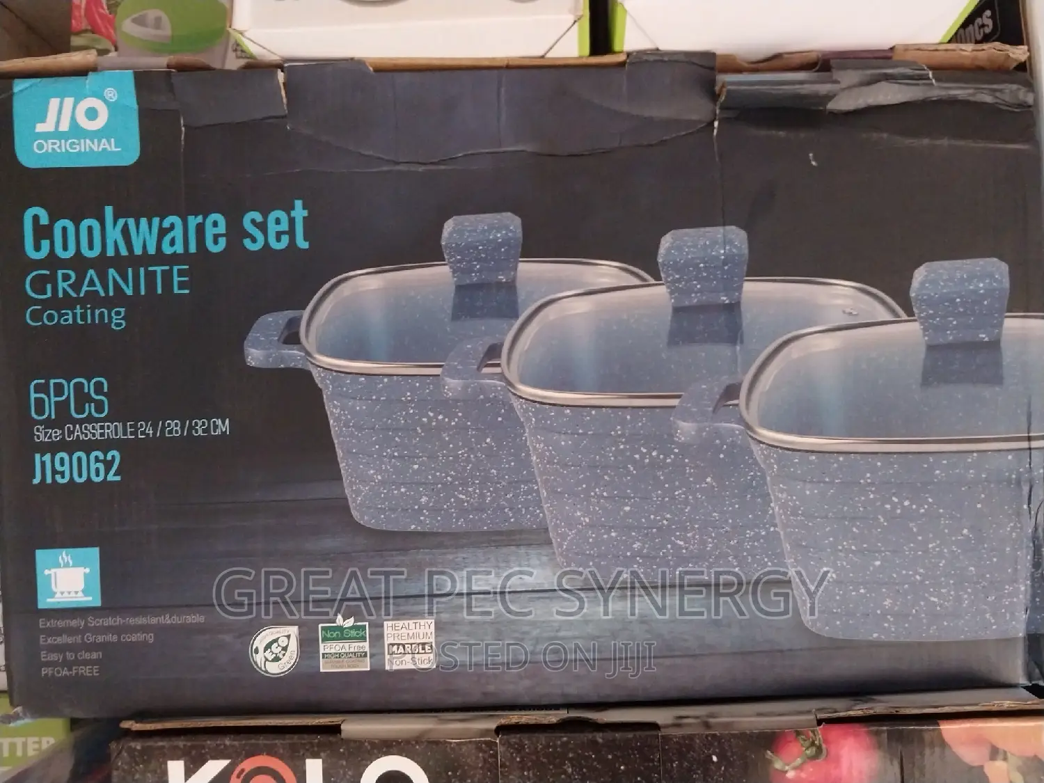 6 Pieces Granite Pot