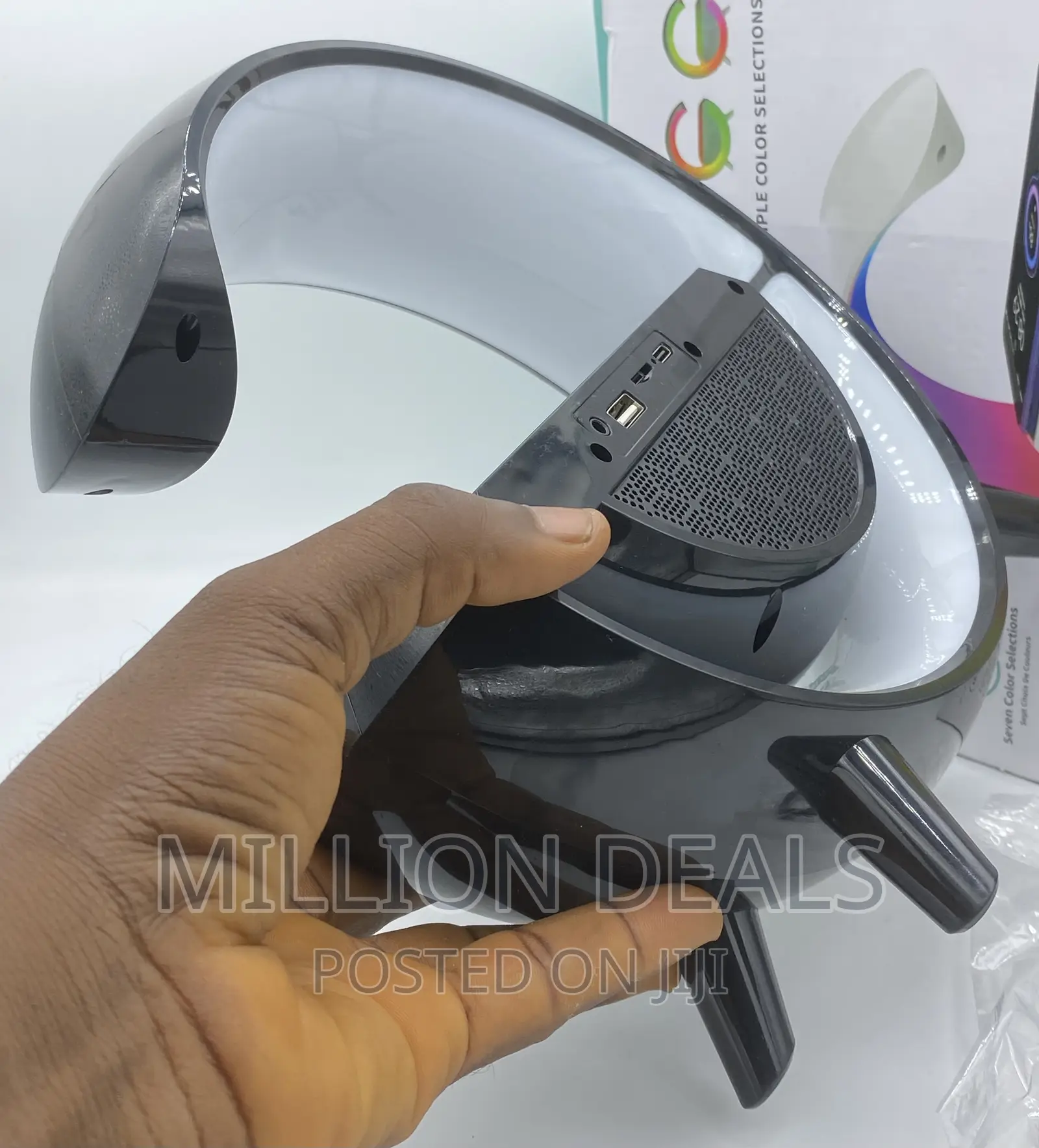 Smart Led Wireless Charging Speaker