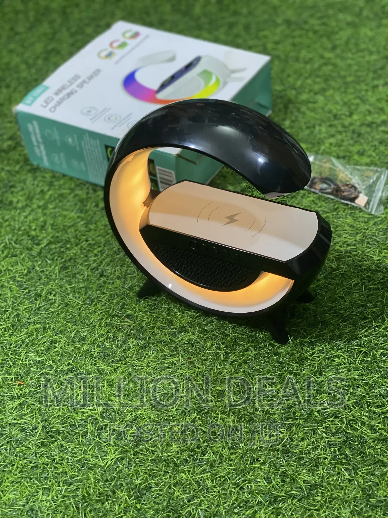 Smart Led Wireless Charging Speaker
