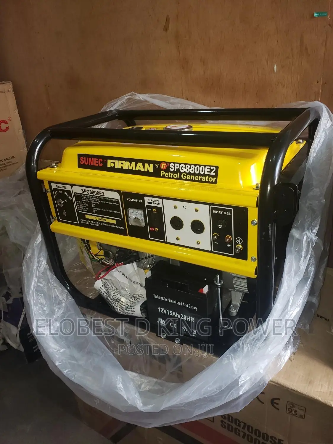 Sumec Firman 10kva Key Start Generator SPG8800E2 100% Copper