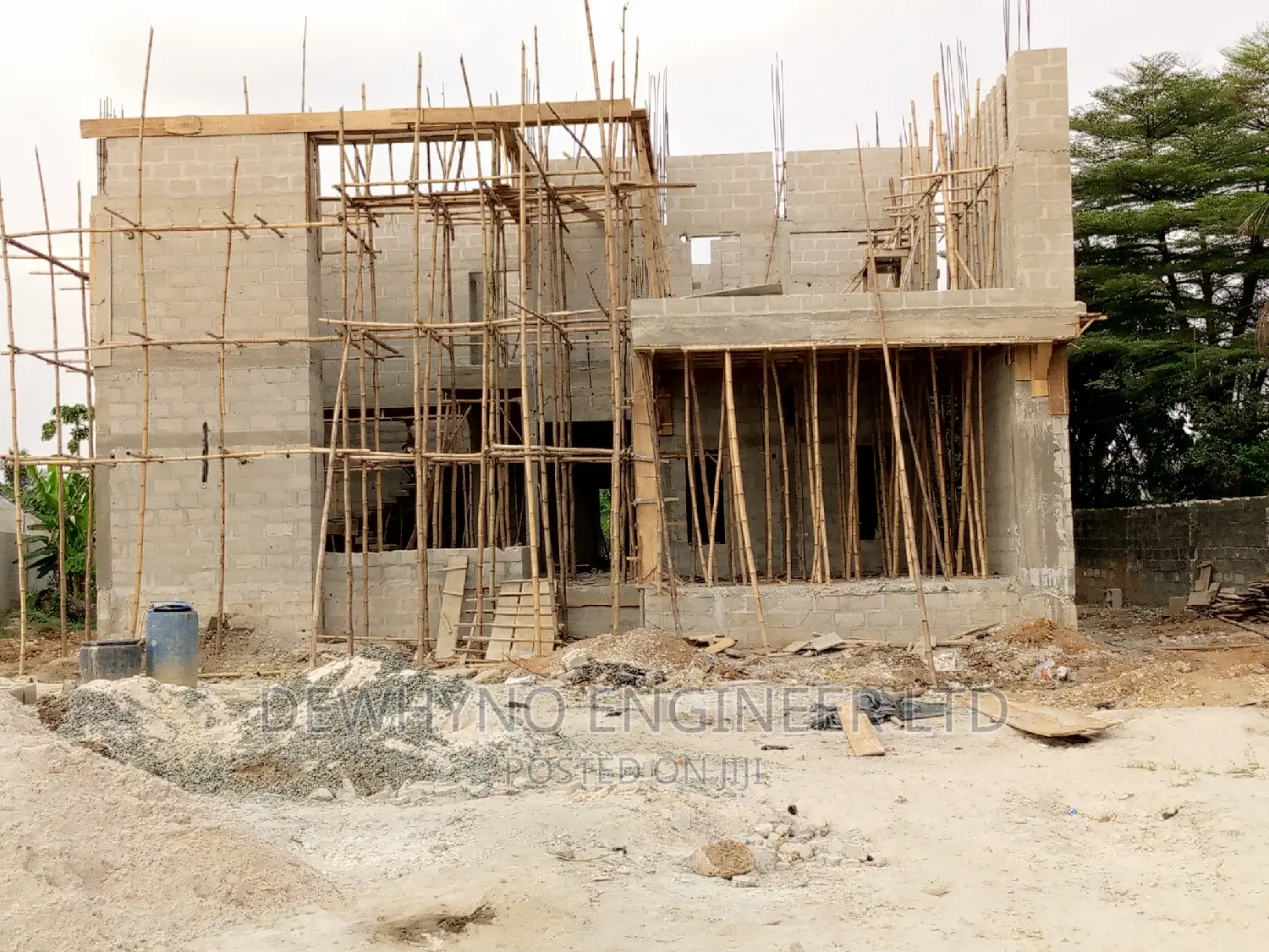 Building Design, Estimate and Construction of a Duplex