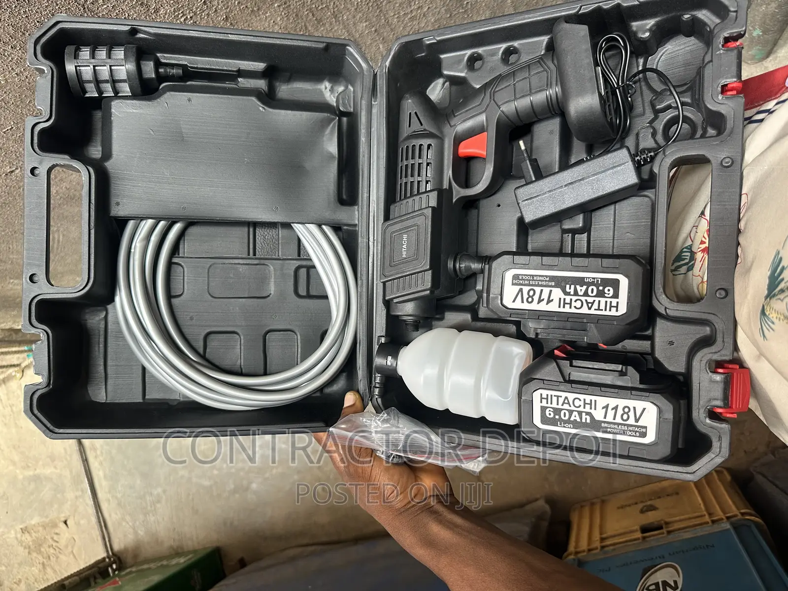 Hitachi High Cordless Pressure Washer 118V
