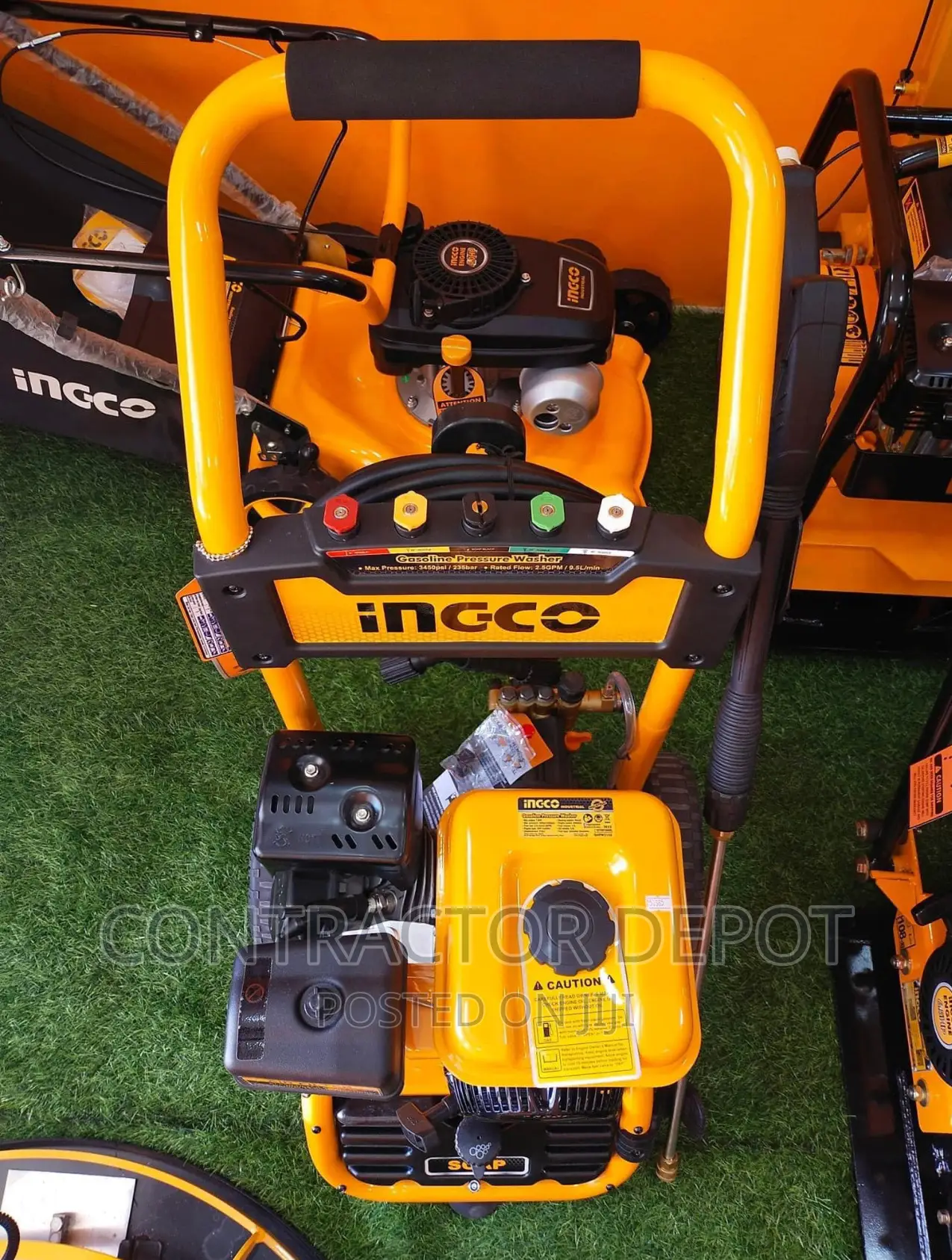 Ingco Ghpw2003 Gasoline Pressure Washer -3-Piston Axial Pump