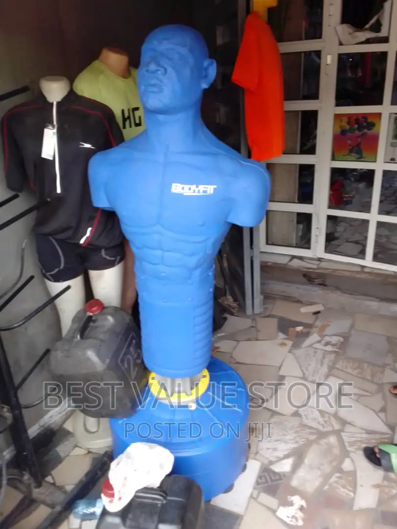 Boxing Dummy With Boxing Glove