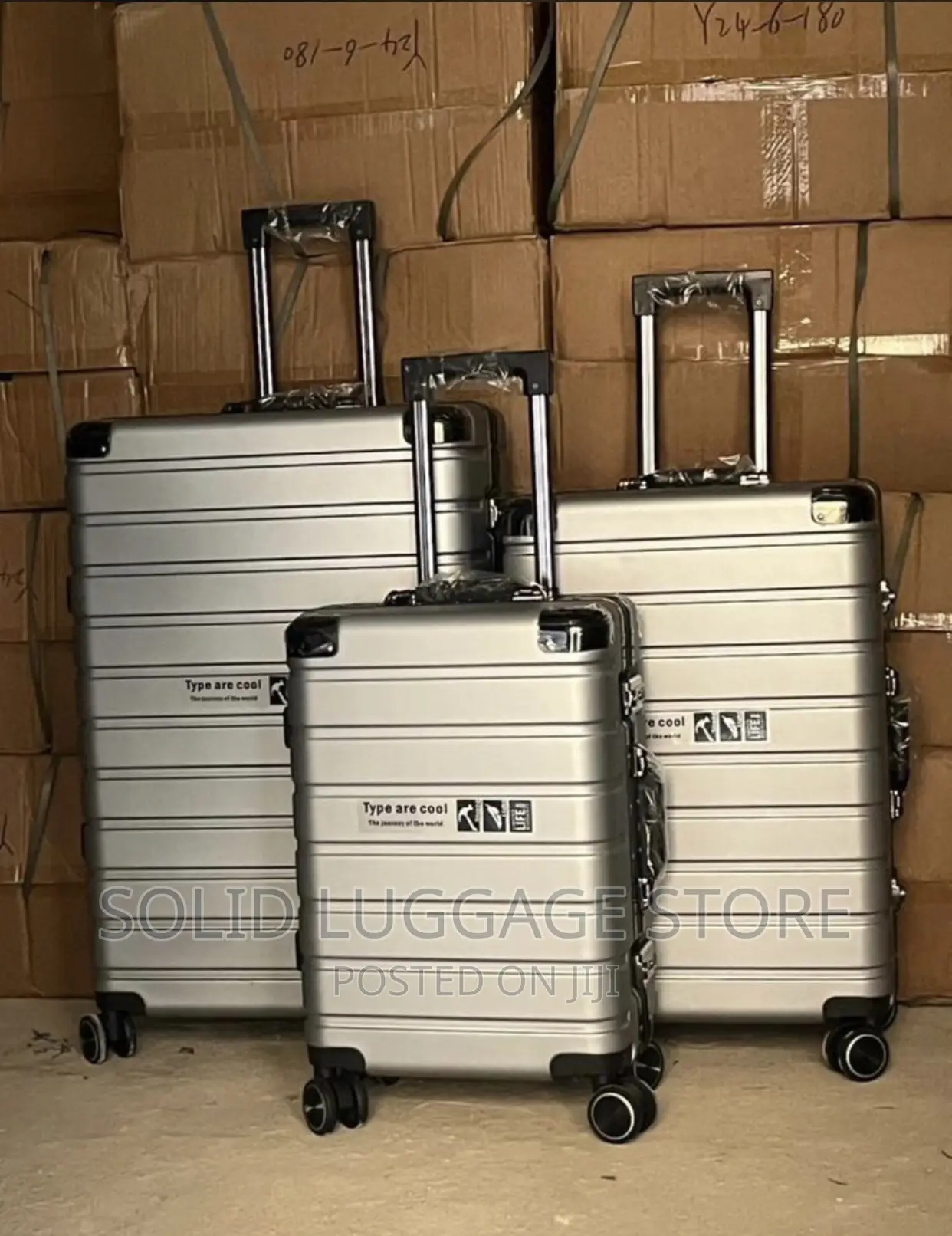Set of 3 Luxury Traveling Box