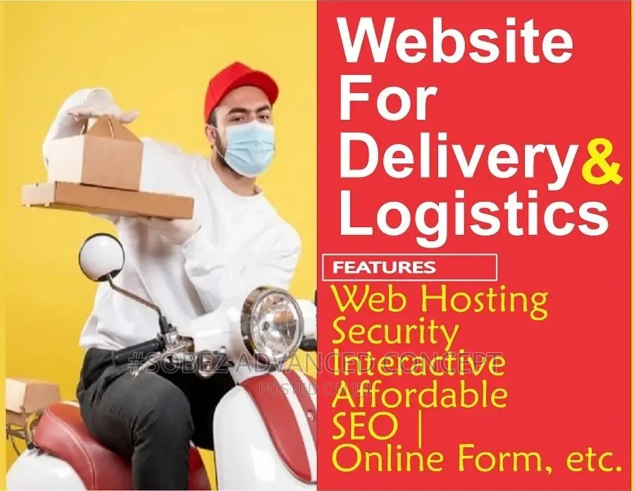 Website Development and Design for Delivery Services