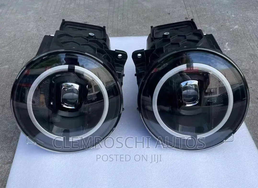 High Quality Certified Tinted Black Head Light G-Wagon 2019