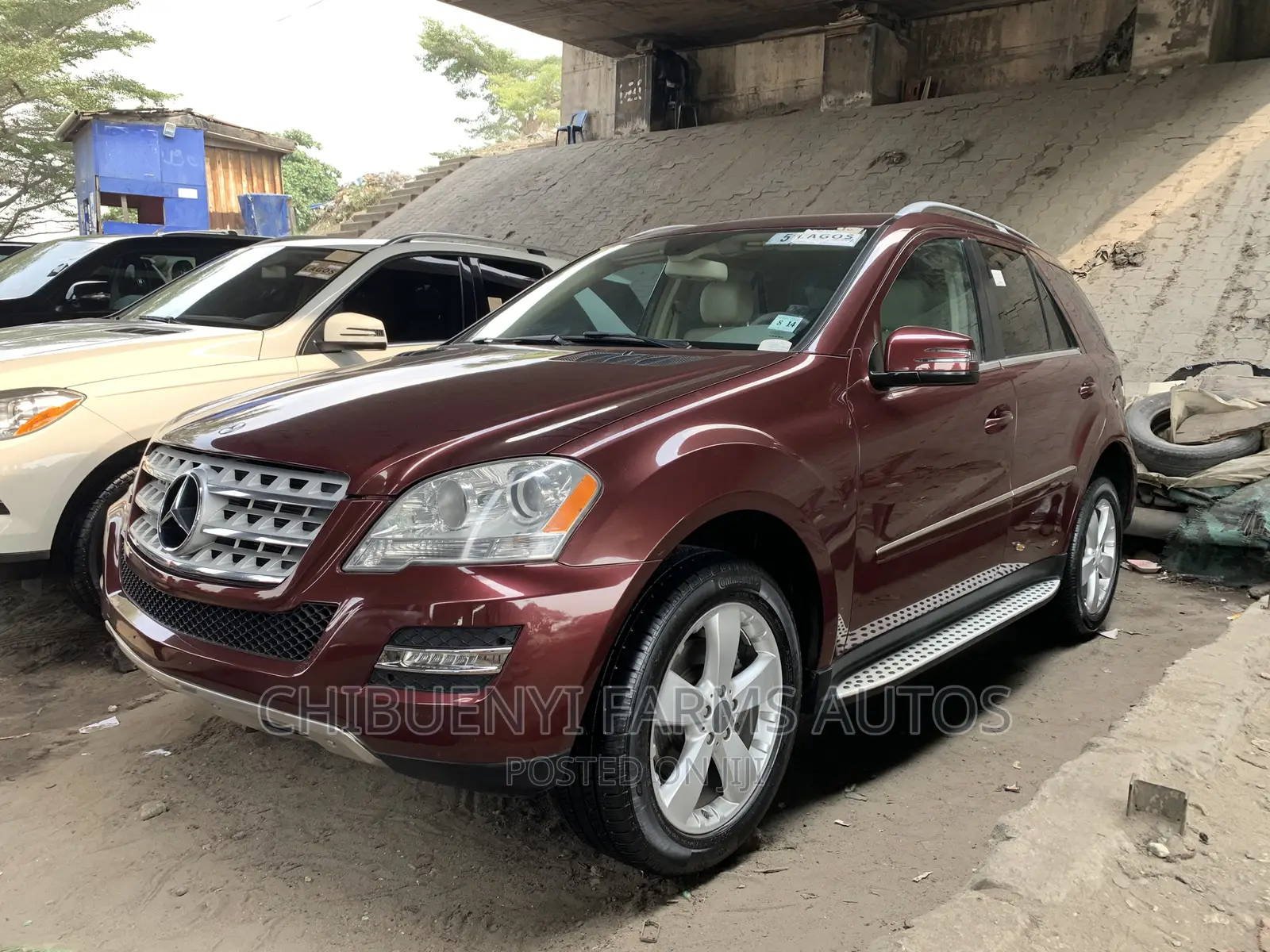 Mercedes-Benz M Class ML 350 4Matic 2010 Red