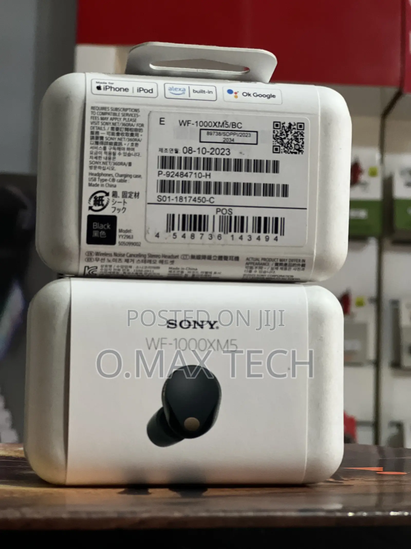 Sony Wf-1000xm5 Noise-canceling True Wireless In-ear Buds
