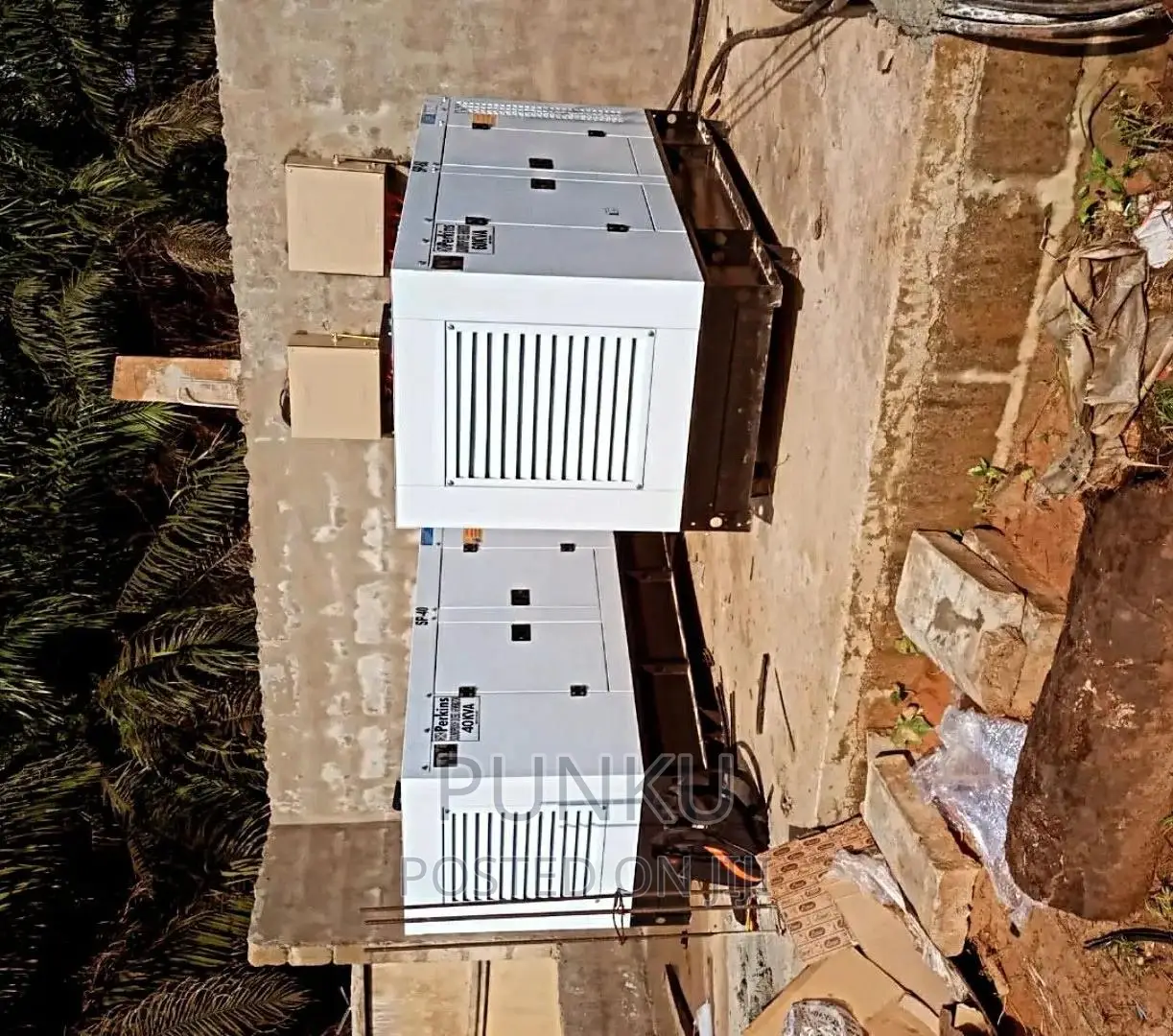 40 Kva Perkins Power Gen of Original Copper Engine