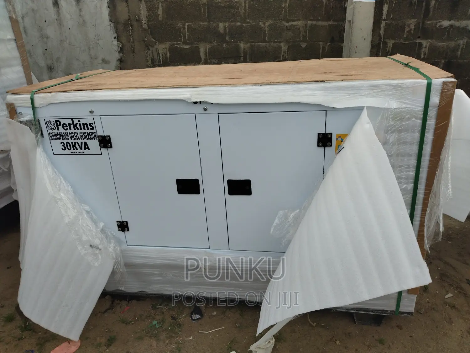 Brand New Perkins Sound Proof Diesel Gen of 30kva Capacity