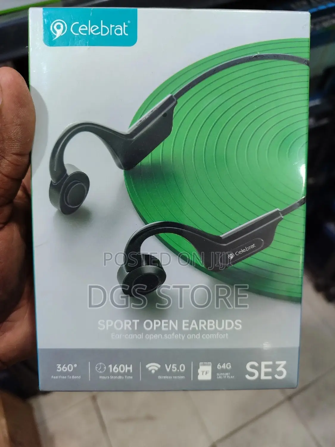 Celebrat Se3 Sport Open Earbuds Bluetooth