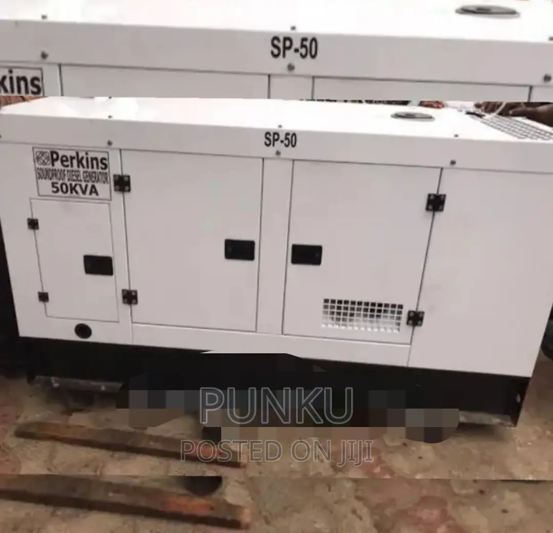 50 Kva Perkins Sound Proof Gen Pure Copper