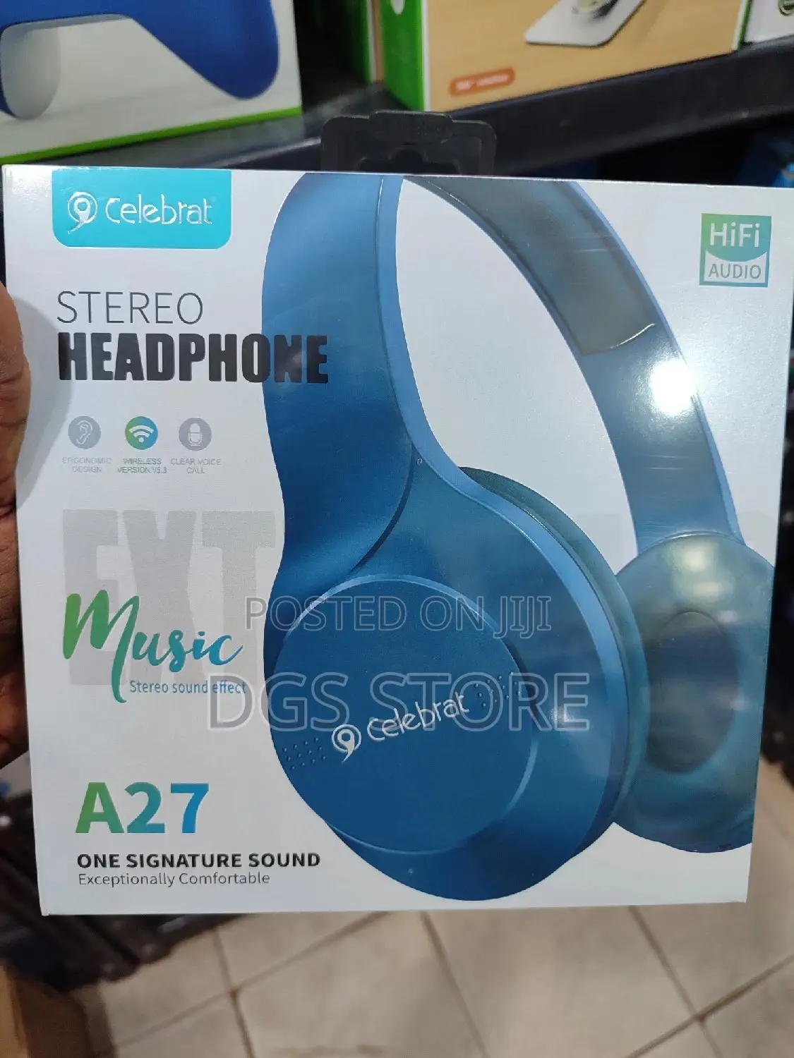 Celebrat A27 Bluetooth Headphone