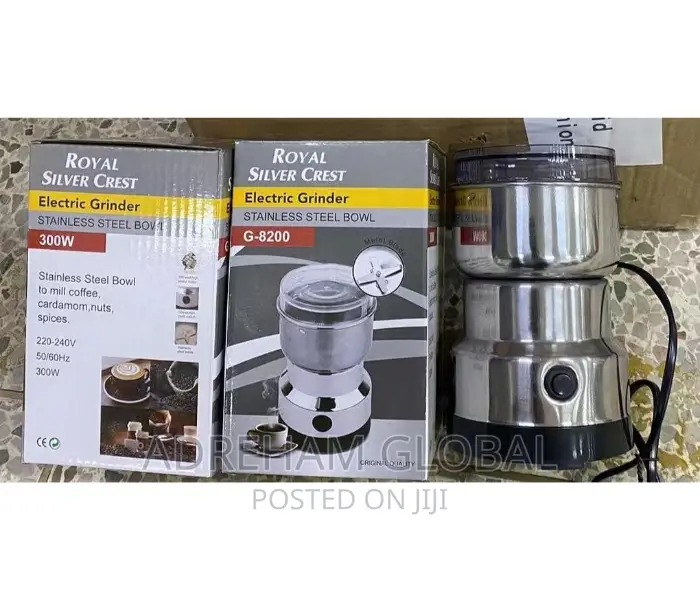 Royal Silver Crest Electric Grinder, 300w.