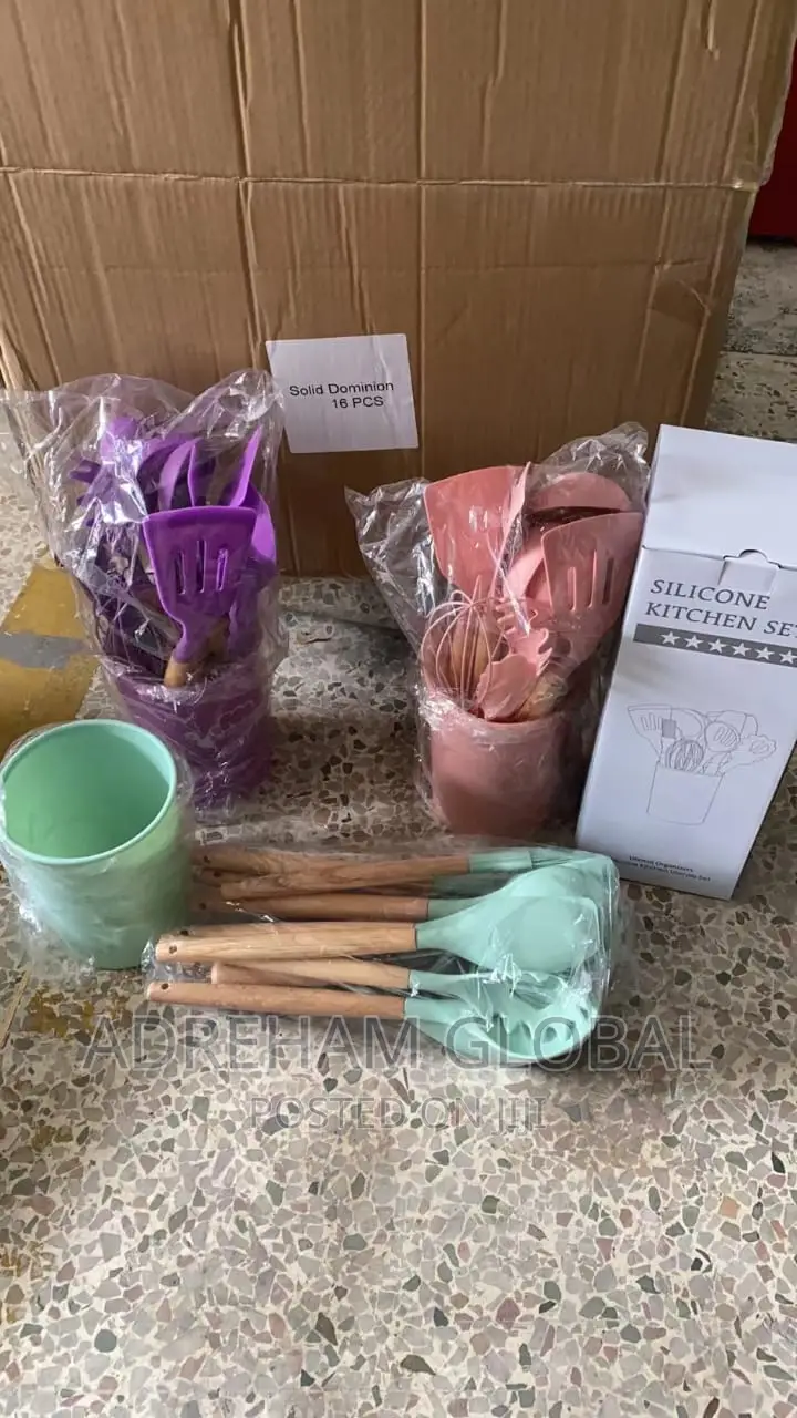 Silicone Spoon 12pcs With Big Cup.