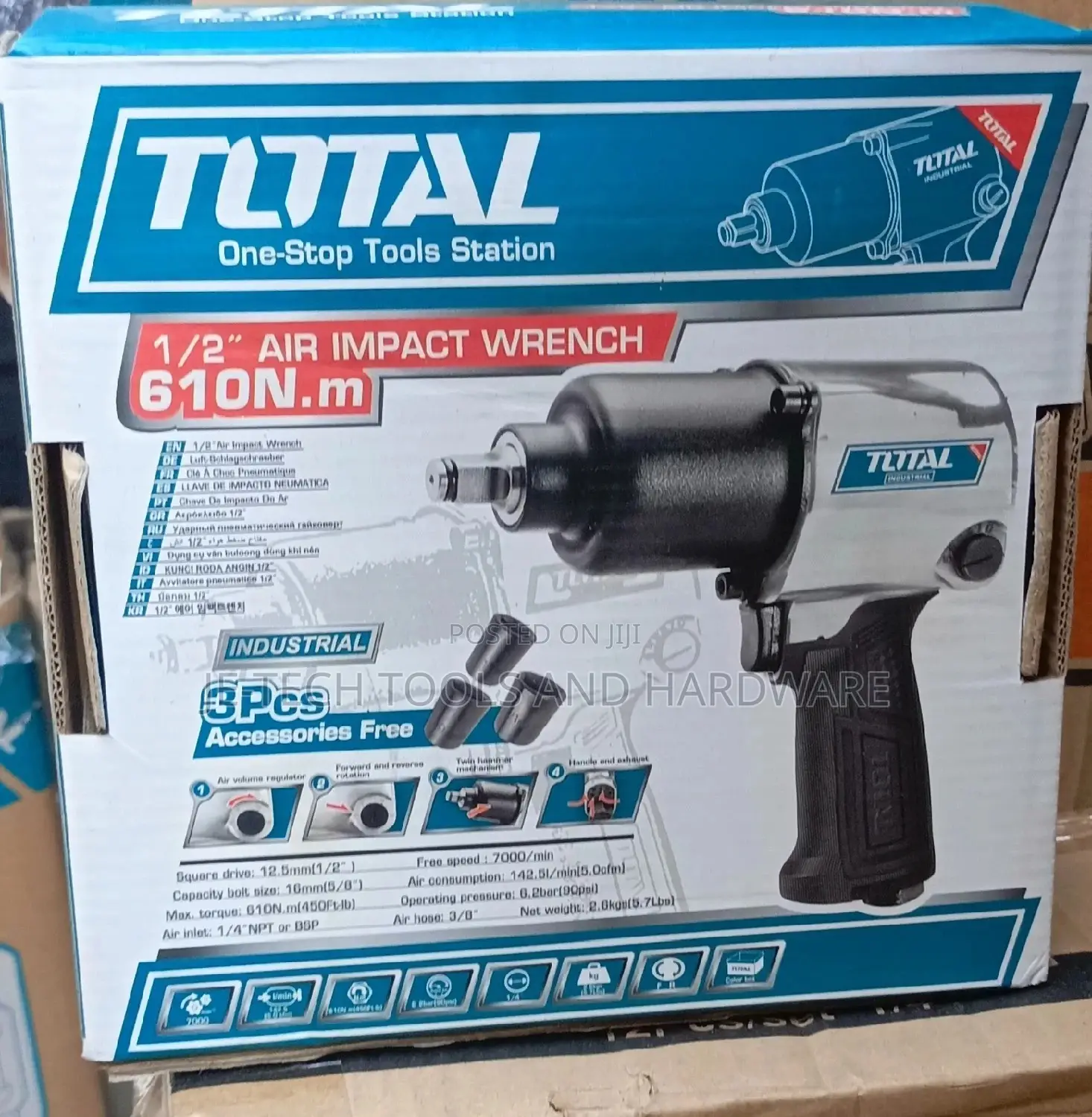 Total Air Impact Wrench