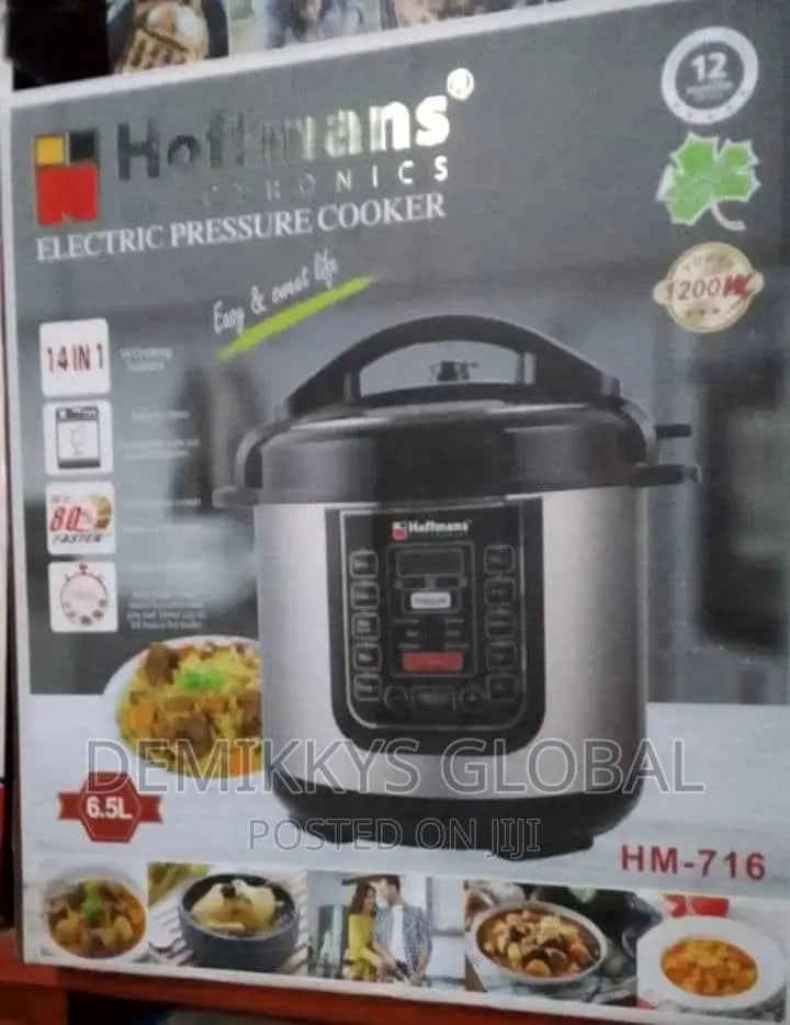 Hoffman Digital Electric Pressure Cooker 6.5l 14 in 1