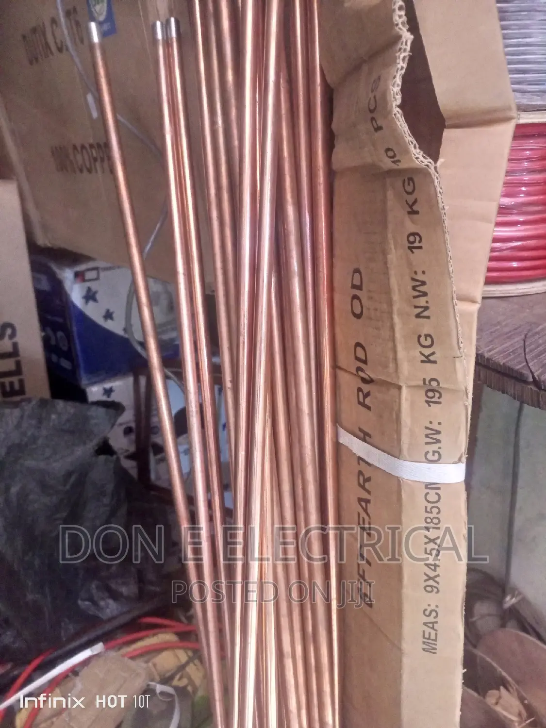Earth Rod 4ft Copper