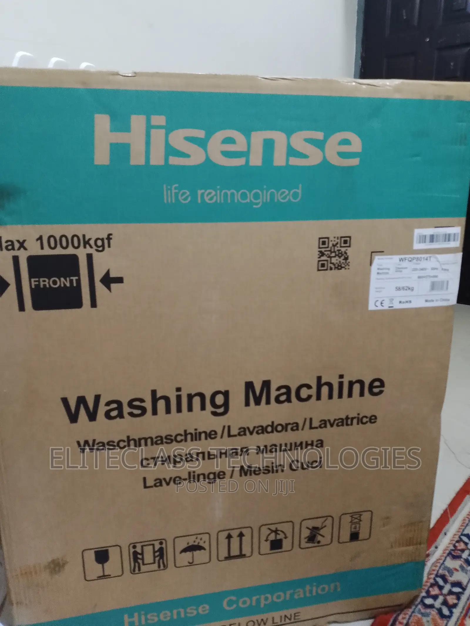 Hisense 8KG Front Load Washing Machine