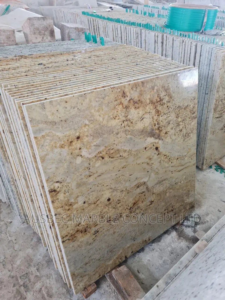 Polished Granite Slab and Tiles 90by90 and 90by120