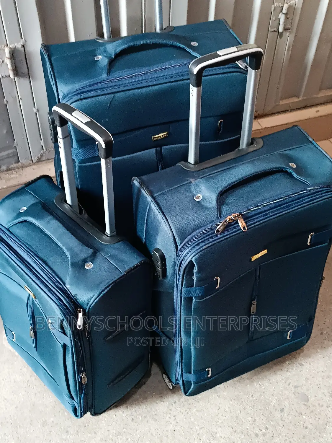 Set of 3 in 1 Leader Polo Travelling Luggage Boxes