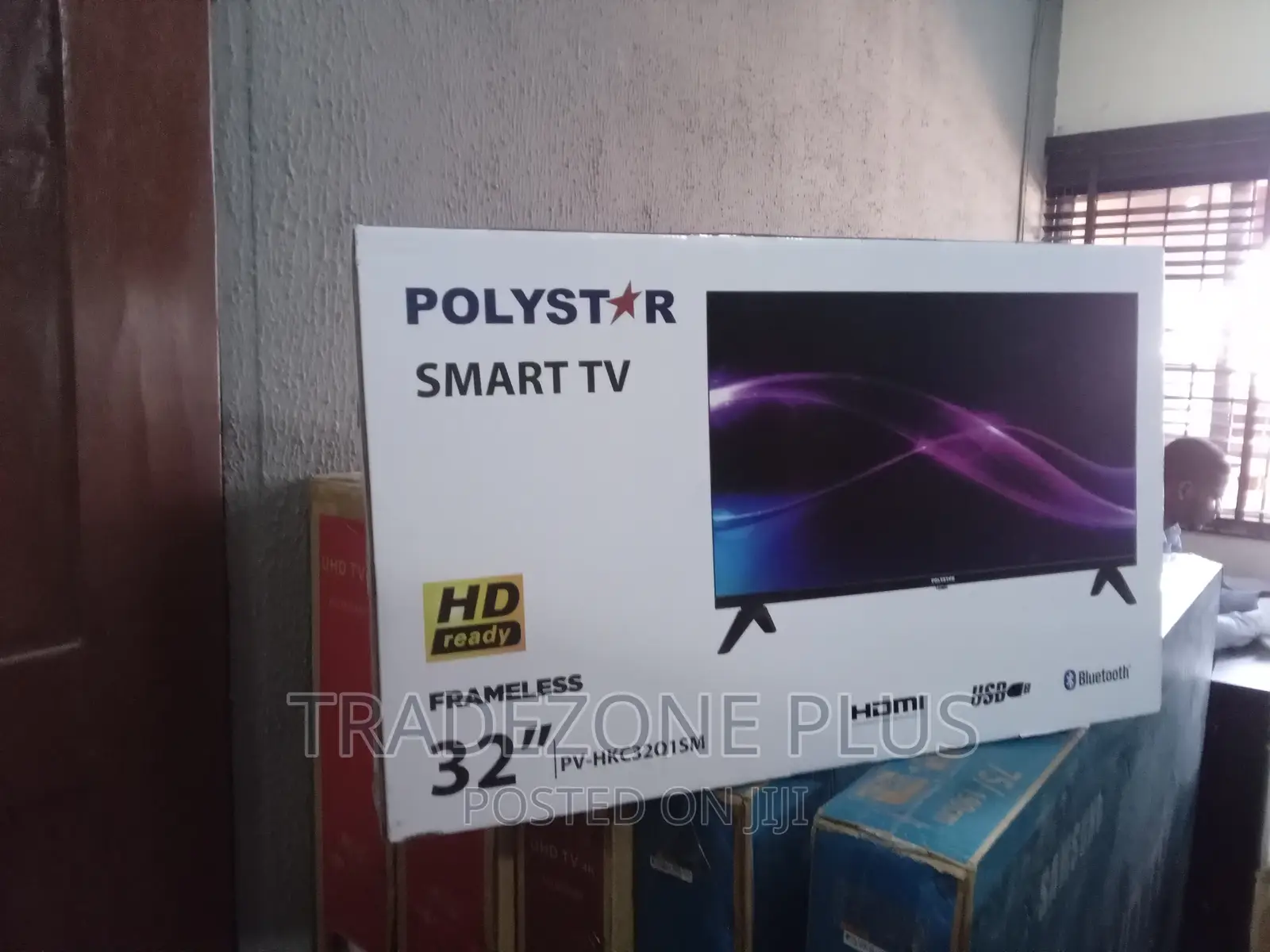 Polystar 32 Inch Smart TV With Bluetooth-Pvhkc32q1sm