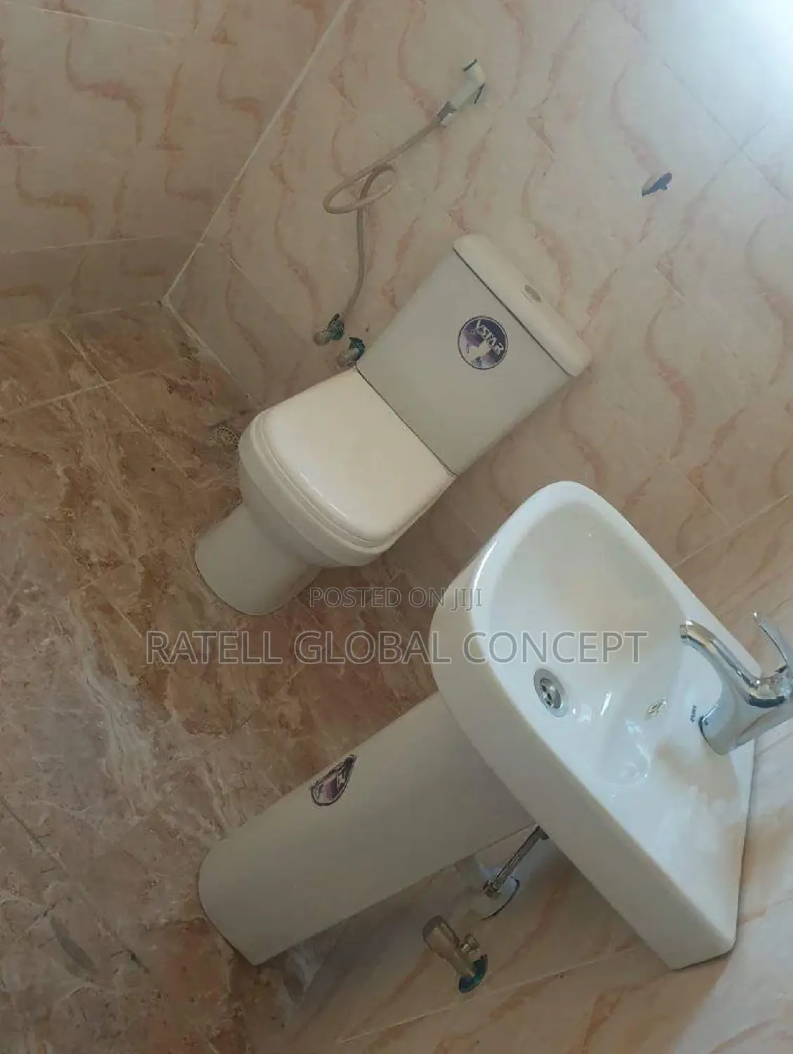 Vstar Solo Complete Toilet Set