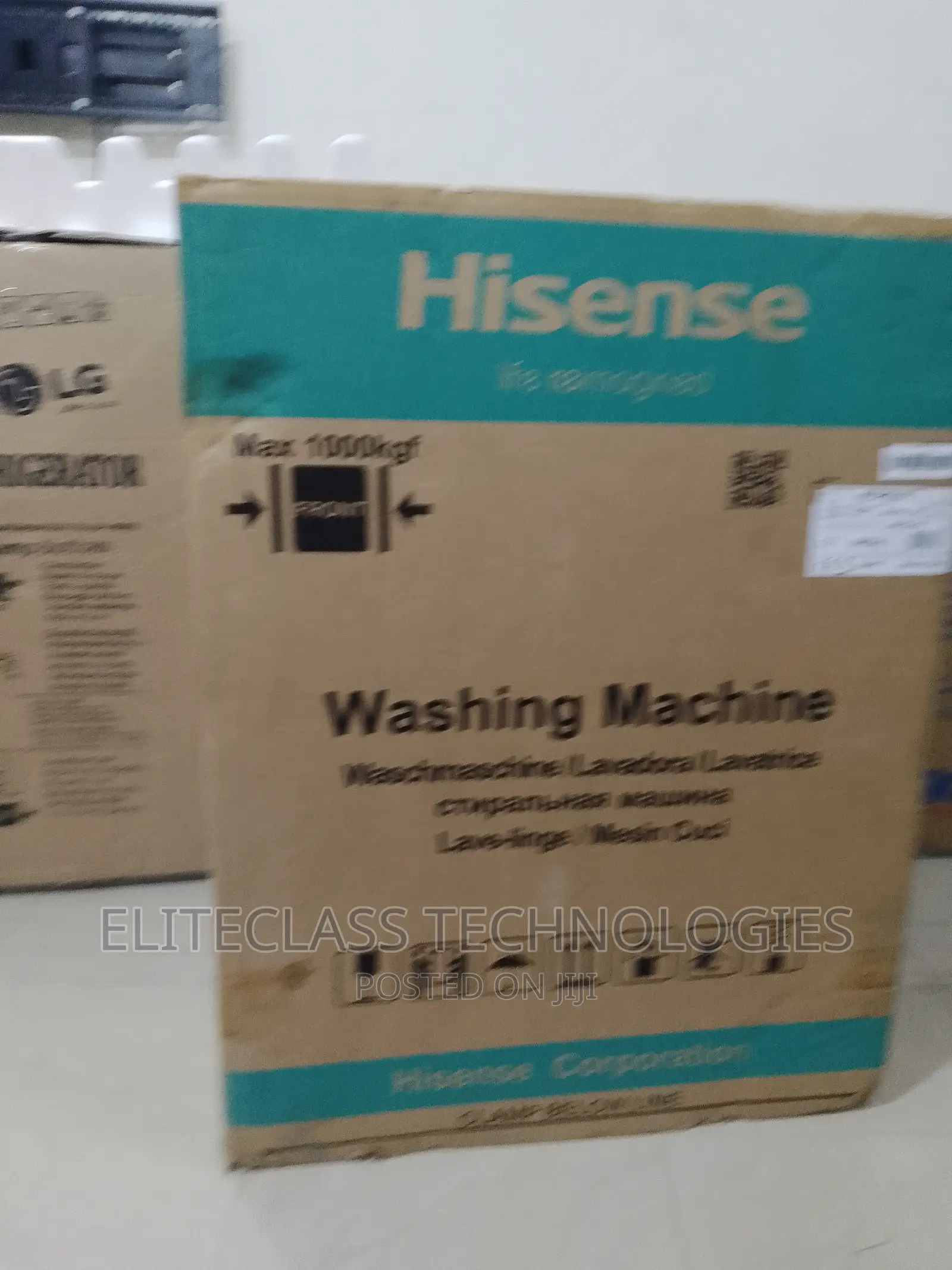 Hisense WFQP8014T 8KG Automatic Front Load Washing Machine