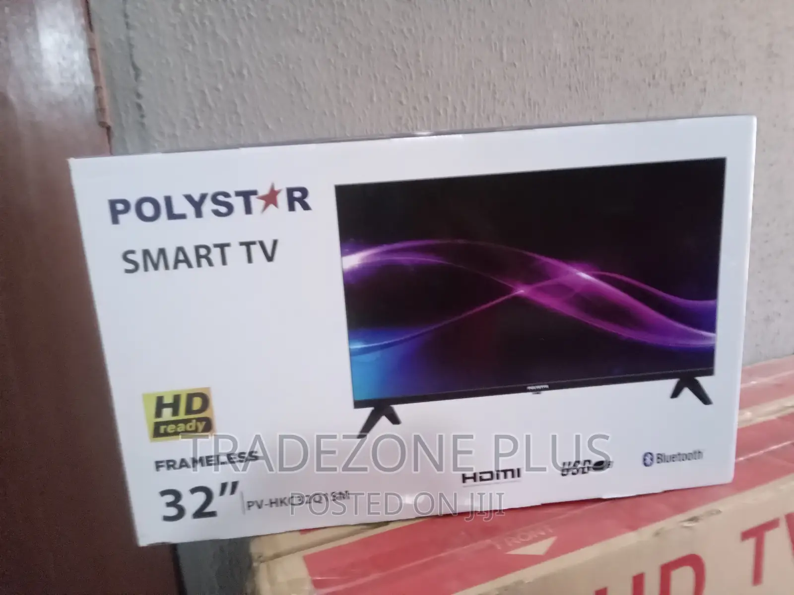 Brand New Polystar 32'' Smart TV With Netflix-pvhkc32q1sm