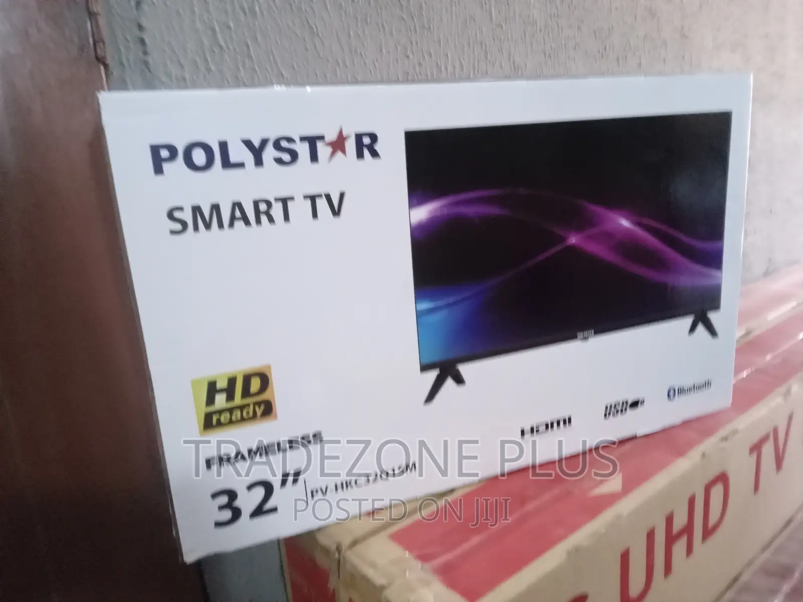 Brand New Polystar 32'' Smart TV With Bluetooth