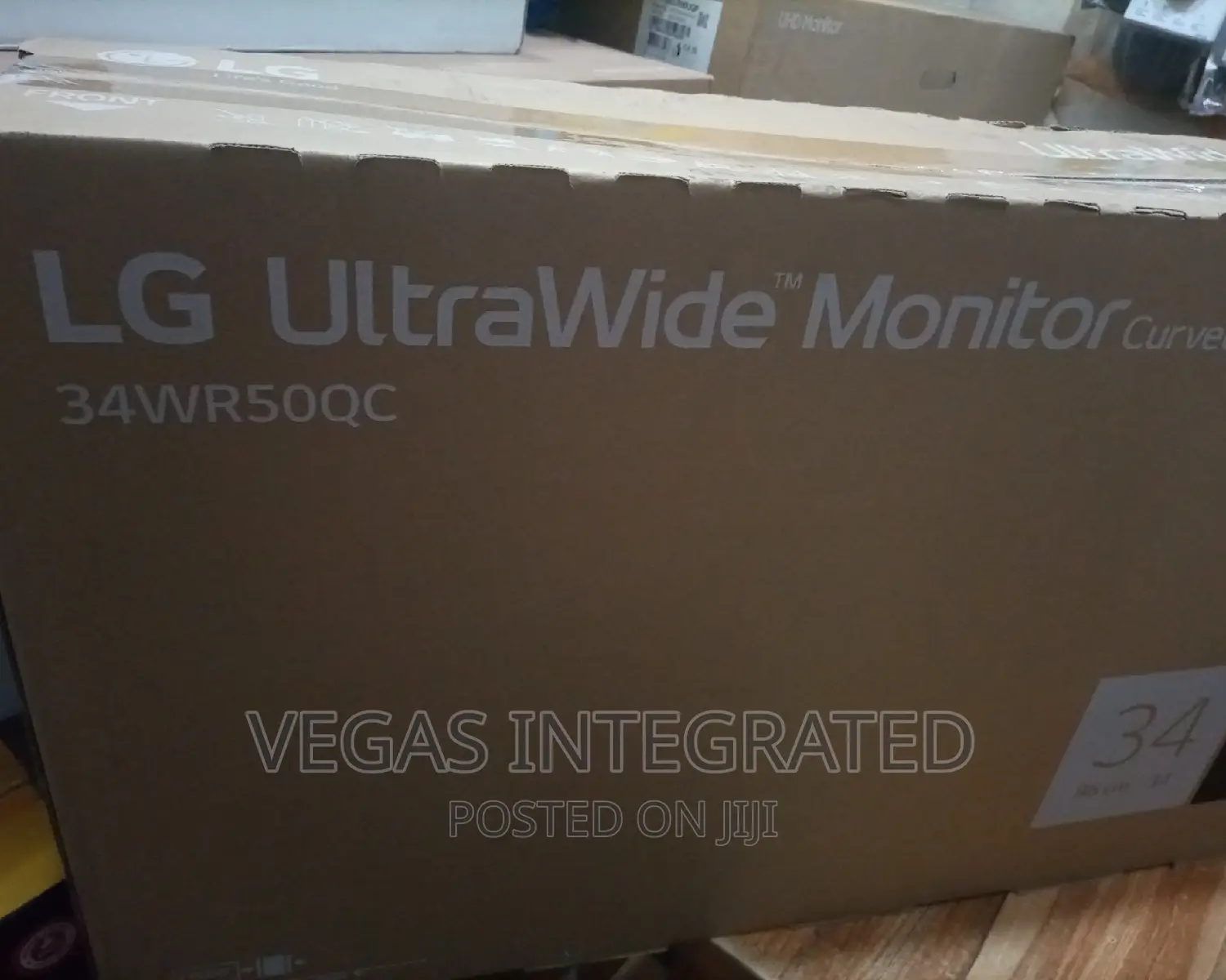 Lg Ultrawide 34wr50qk 34-inch Curved Qhd 100hz Monitor