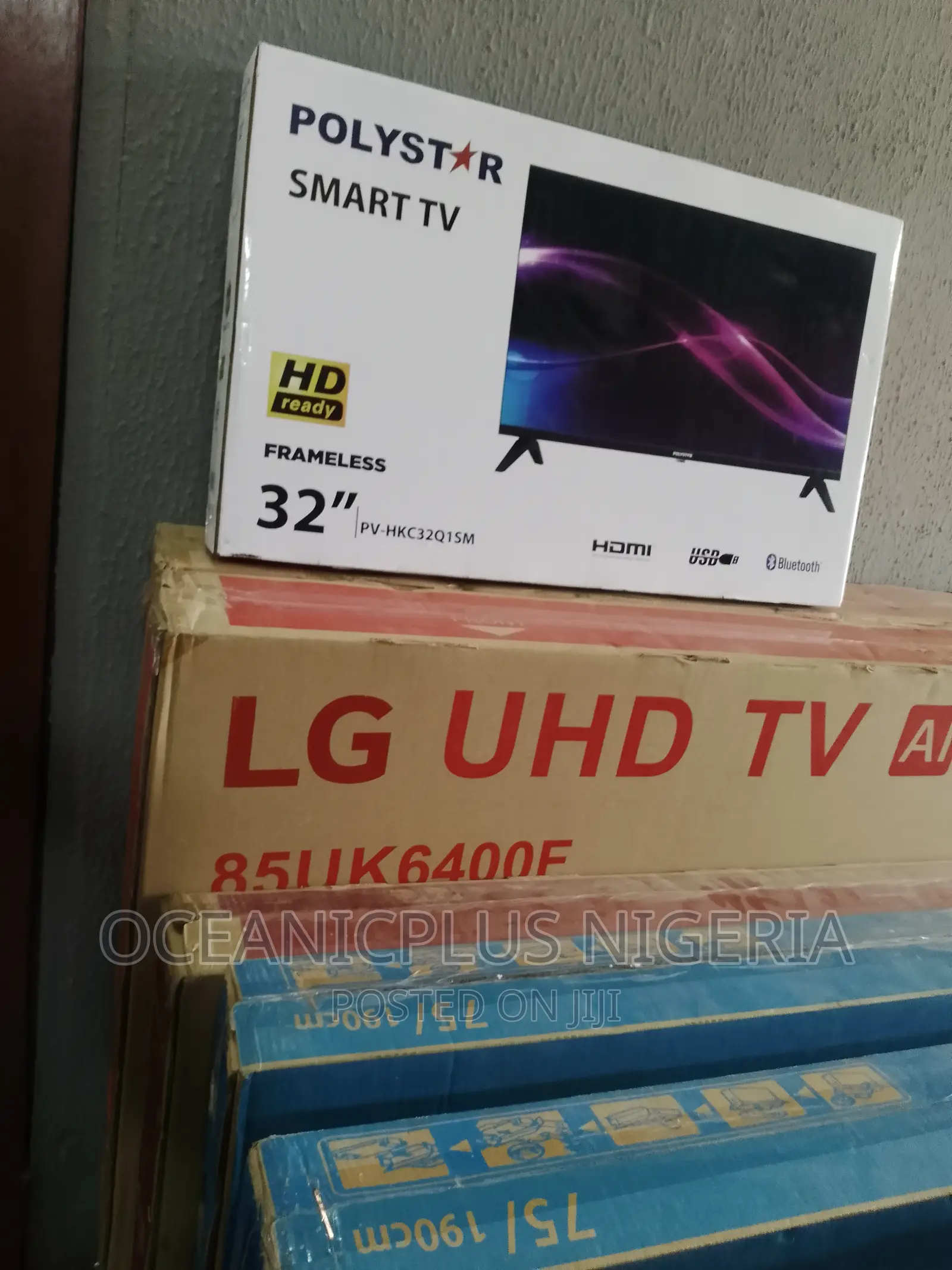 Brand New 32inches Polystar Frameless TV