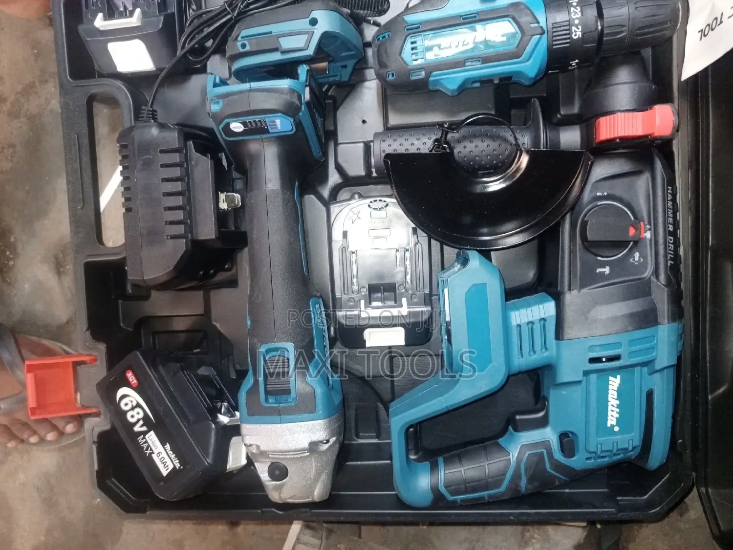 4 In 1 Makita Set Machines Heavy Duty